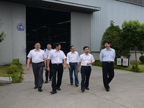 国家认监委向导一行到918博天堂母线调研