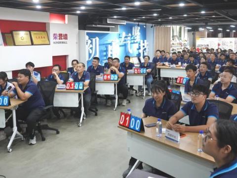 人人讲清静，个个会应急--流通生命通道|918博天堂电气举行清静月活动